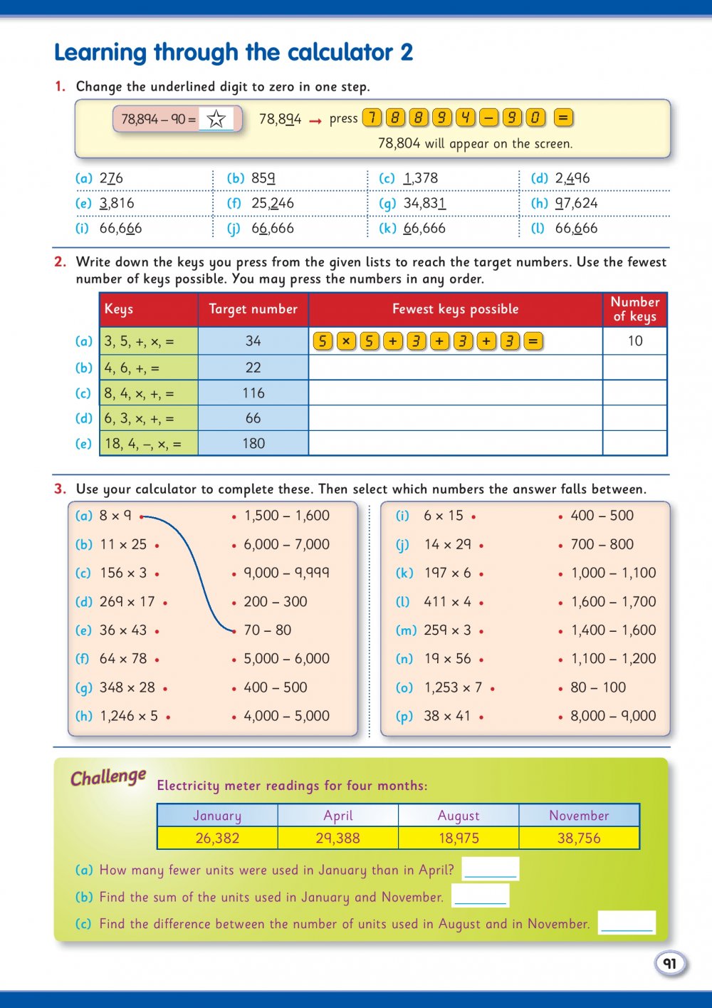 maths problem solving 5th class