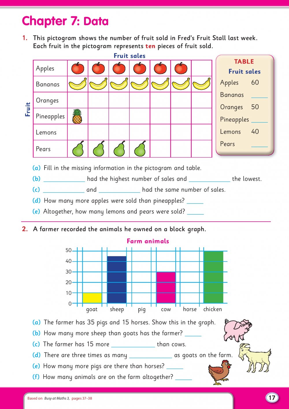 MyCJFallon - Busy at Maths 3 - Third Class Shadow Book