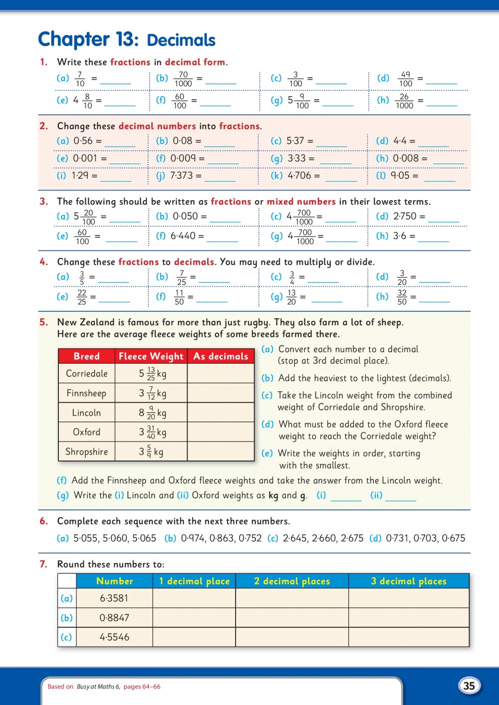 MyCJFallon - Busy at Maths 6 - Sixth Class Shadow Book