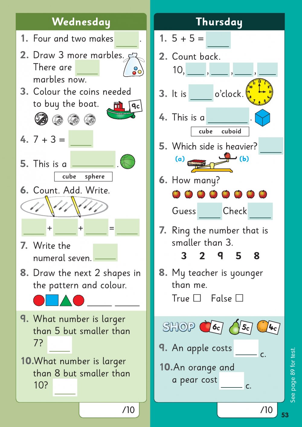 MyCJFallon - Master Your Maths - Senior Infants