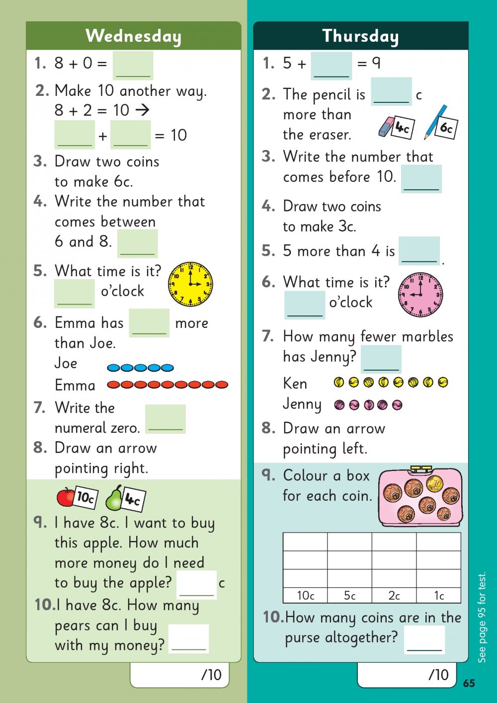 MyCJFallon - Master Your Maths - Senior Infants