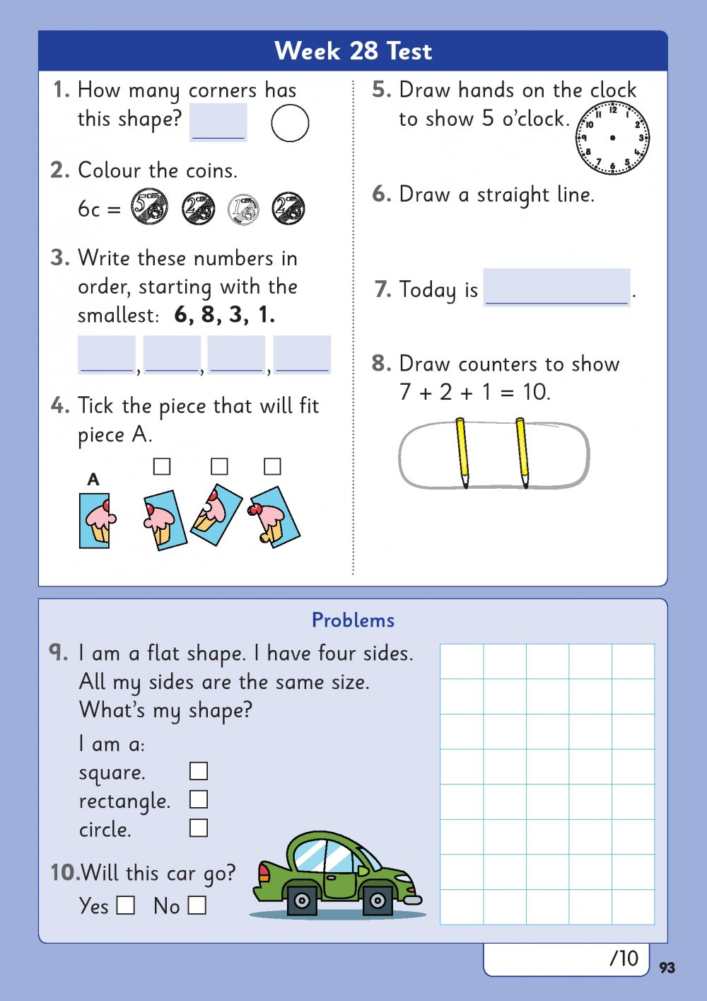 MyCJFallon - Master Your Maths - Senior Infants