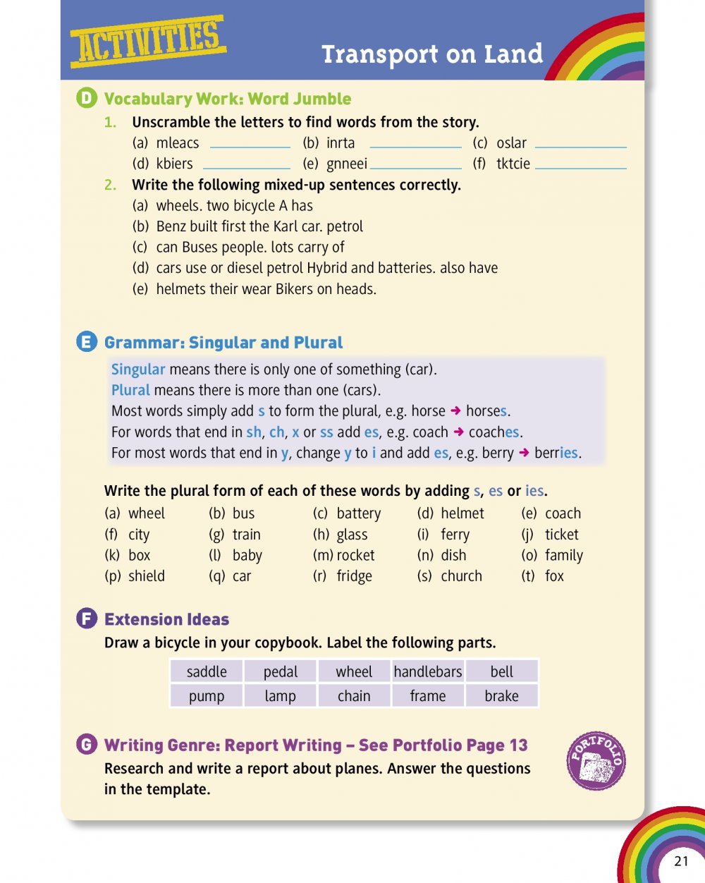 MyCJFallon - Rainbow Stage 3 Book 1 - Ready To Go!