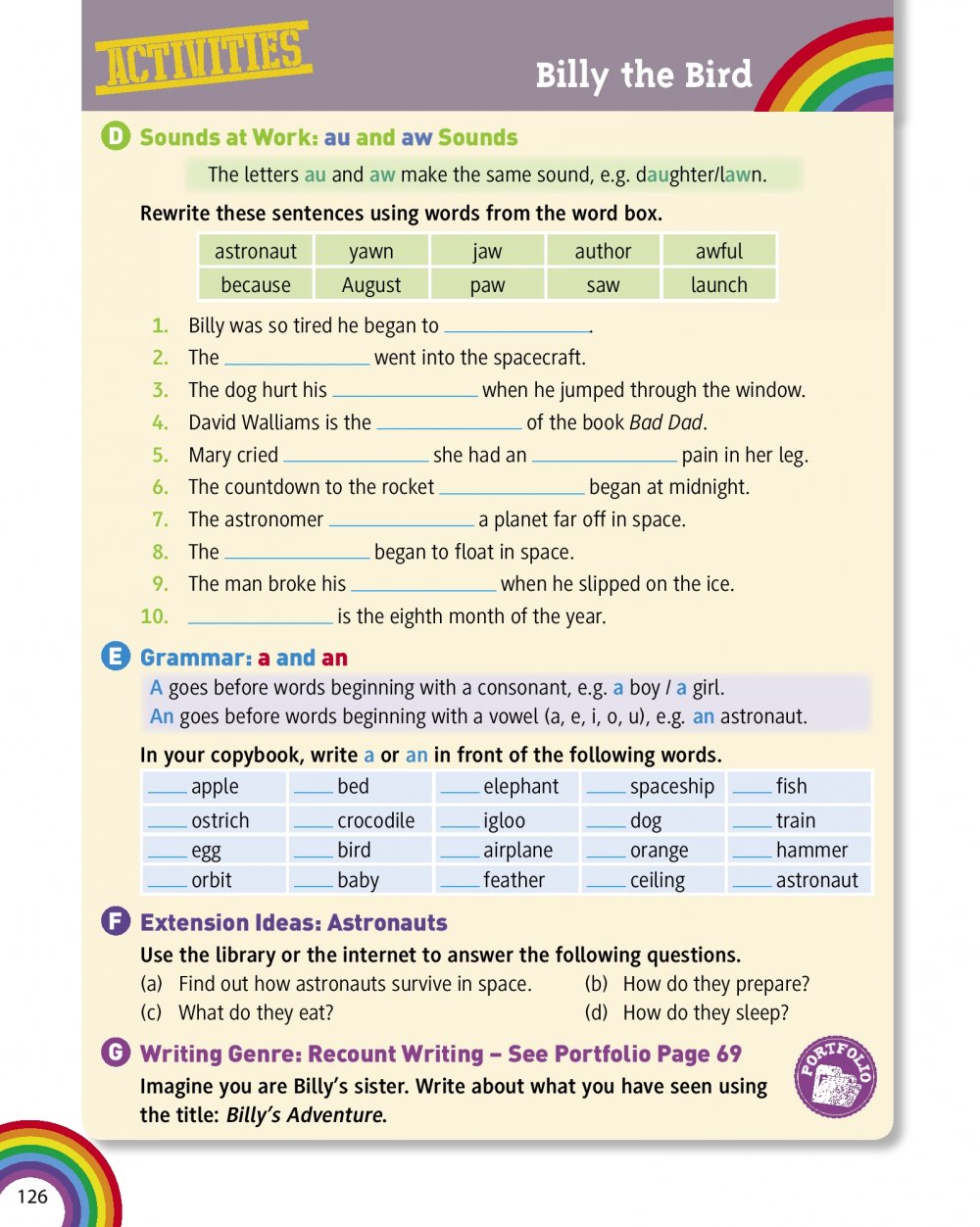 MyCJFallon - Rainbow Stage 3 Book 1 - Ready To Go!