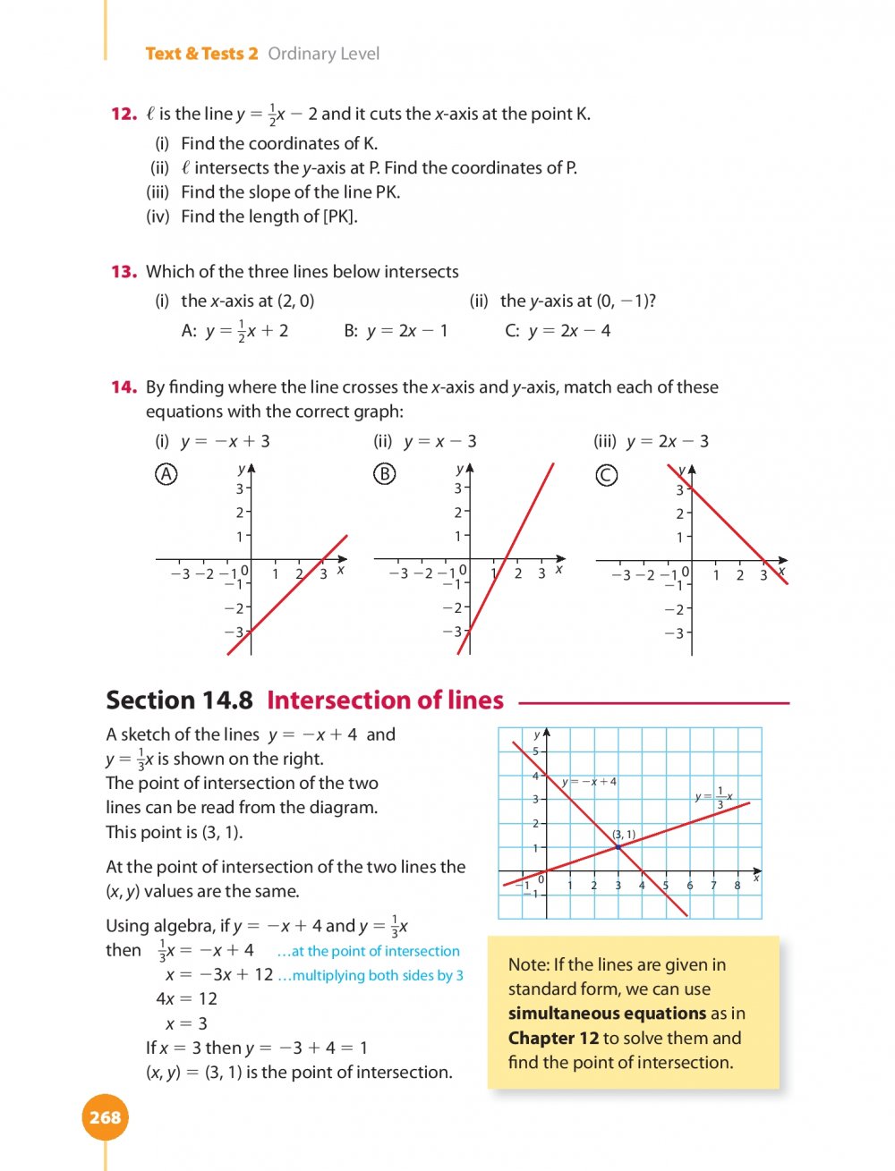 MyCJFallon - Text & Tests 2 - New Edition (Ordinary Level)