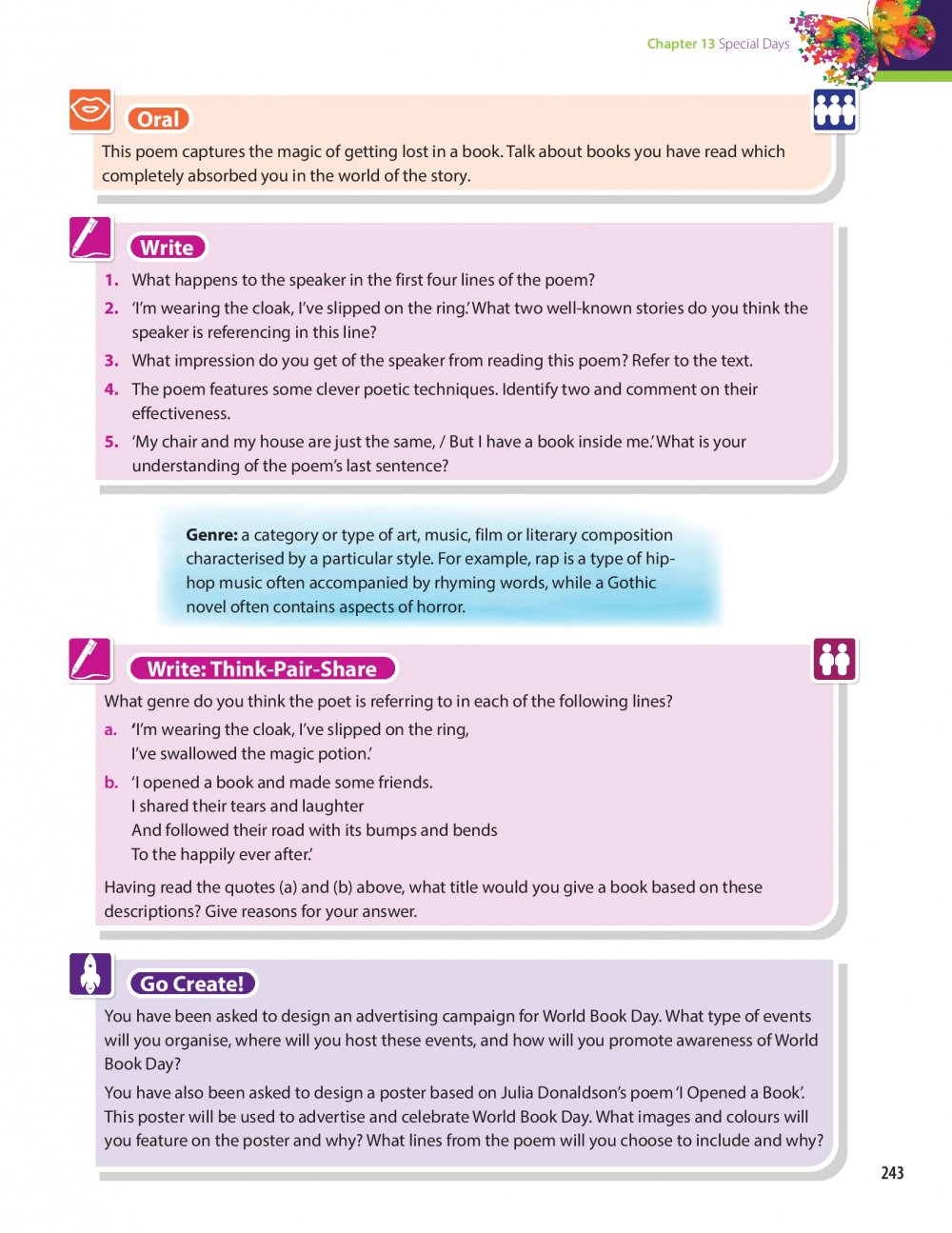 MyCJFallon - Chrysalis - Junior Cycle English